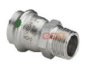Муфта с НР  15 х 1/2" нержавеющая сталь (Sanpress Inox) серия 2311